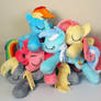 Pile-o-ponies for Bronycon and Otakon