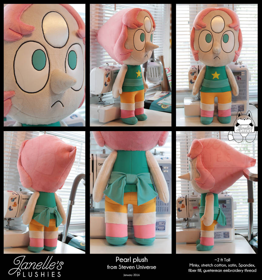 Giant Pearl Plush from Steven Universe