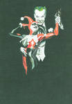 Joker and Harley Quinn by horrorshow-artwork