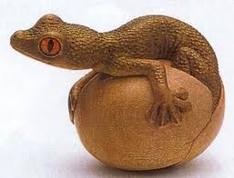 Netsuke Gecko