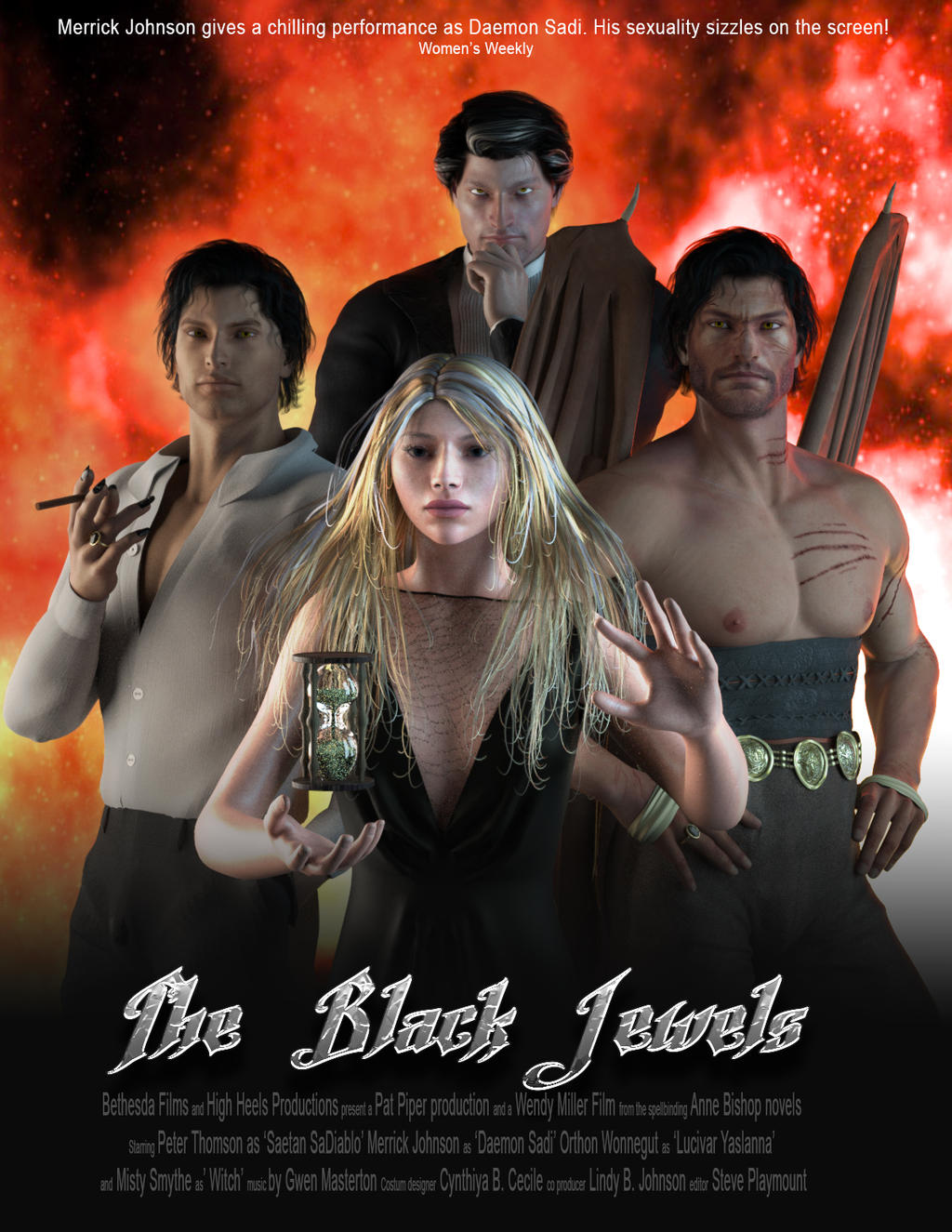 The black Jewels by FreyrStrongart on DeviantArt