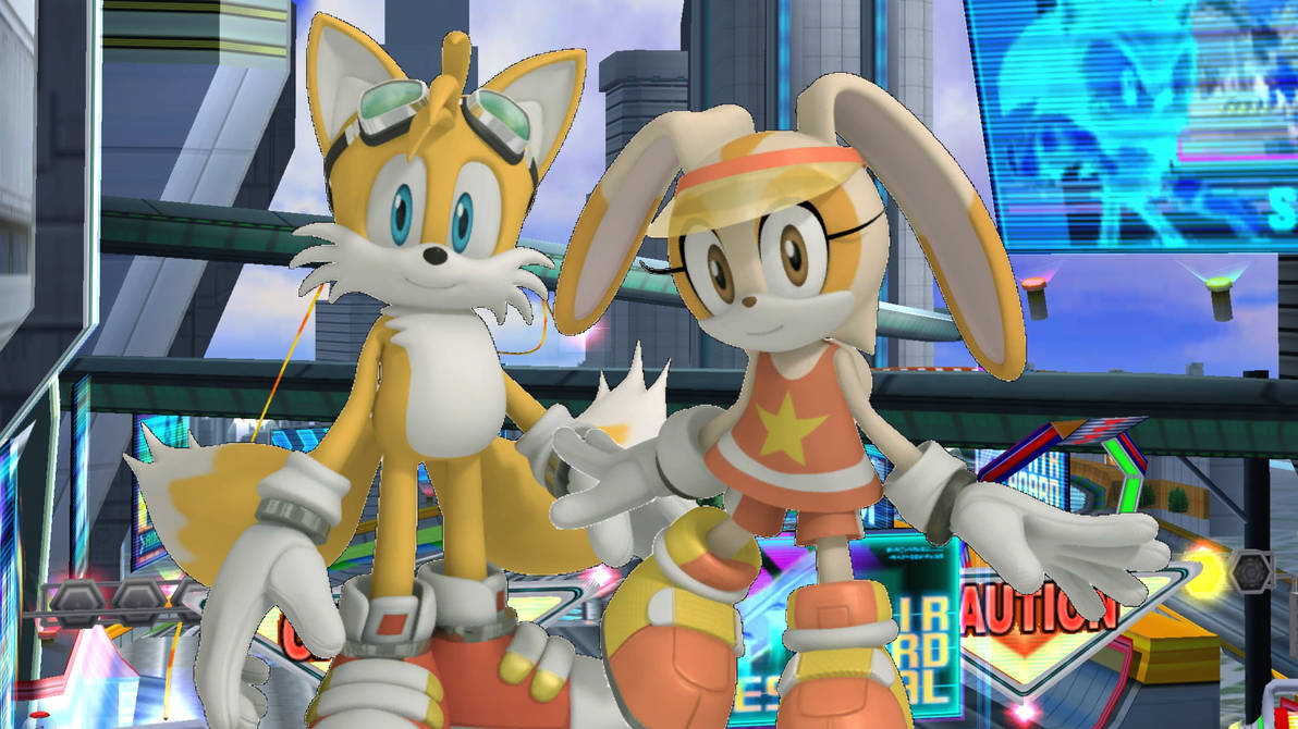 Free Rider Tails Tails and Cream Free Riders Background by JacobsT75 on DeviantArt
