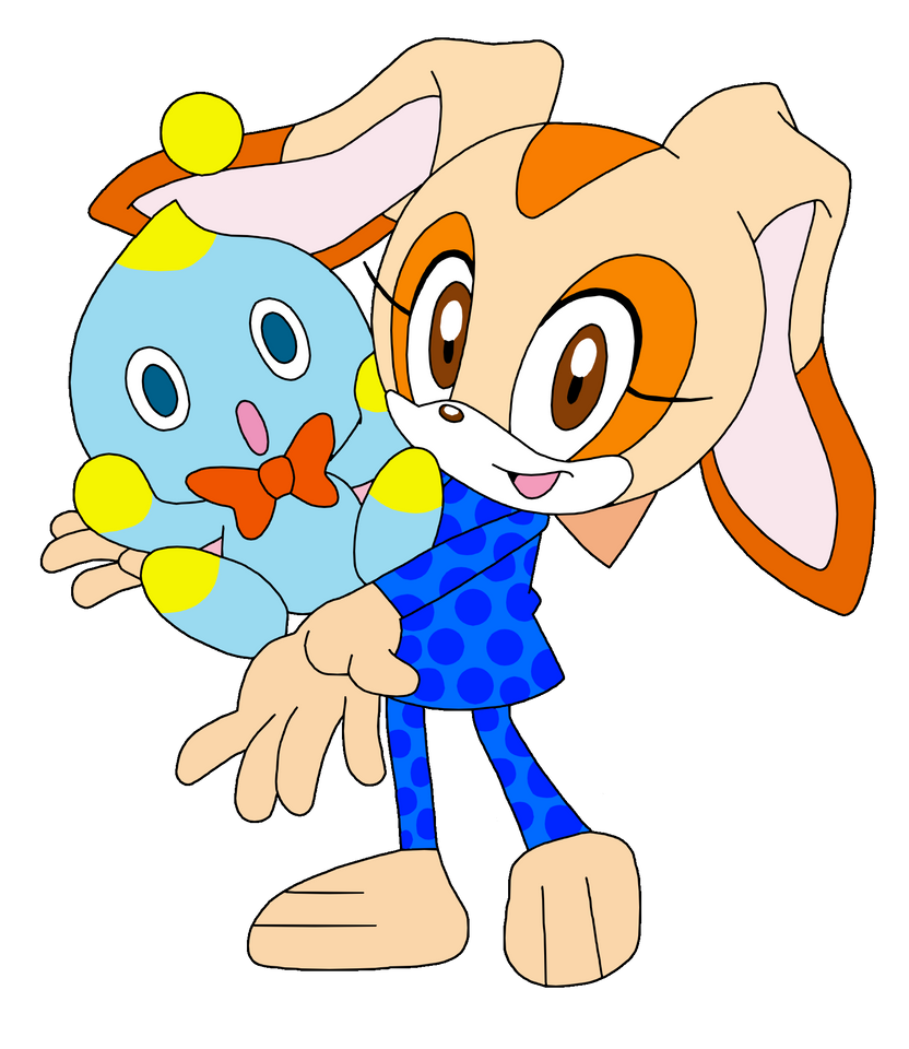 Cream The Rabbit Pyjamas Cream in her pajamas with Cheese by JacobsT75 on DeviantArt