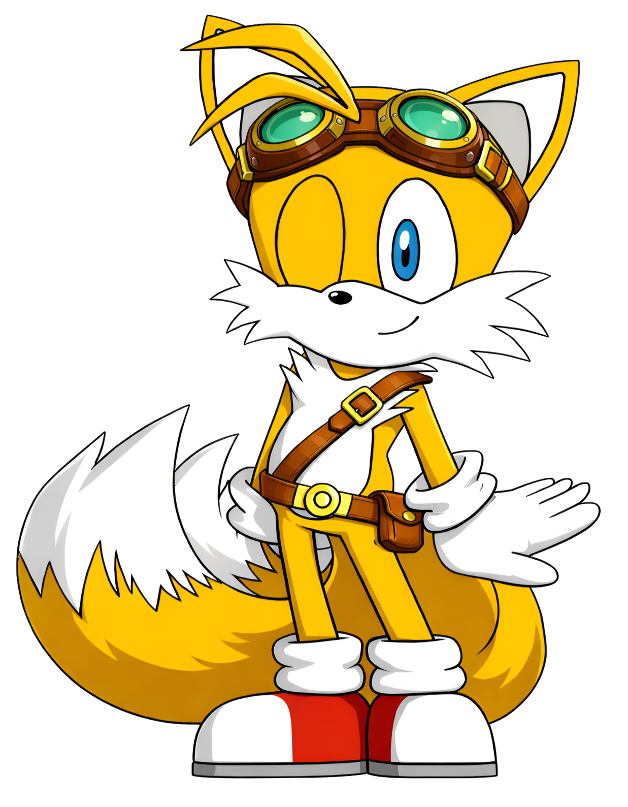 Tails Boop Tails in his Boom Outfit by JacobsT75 on DeviantArt