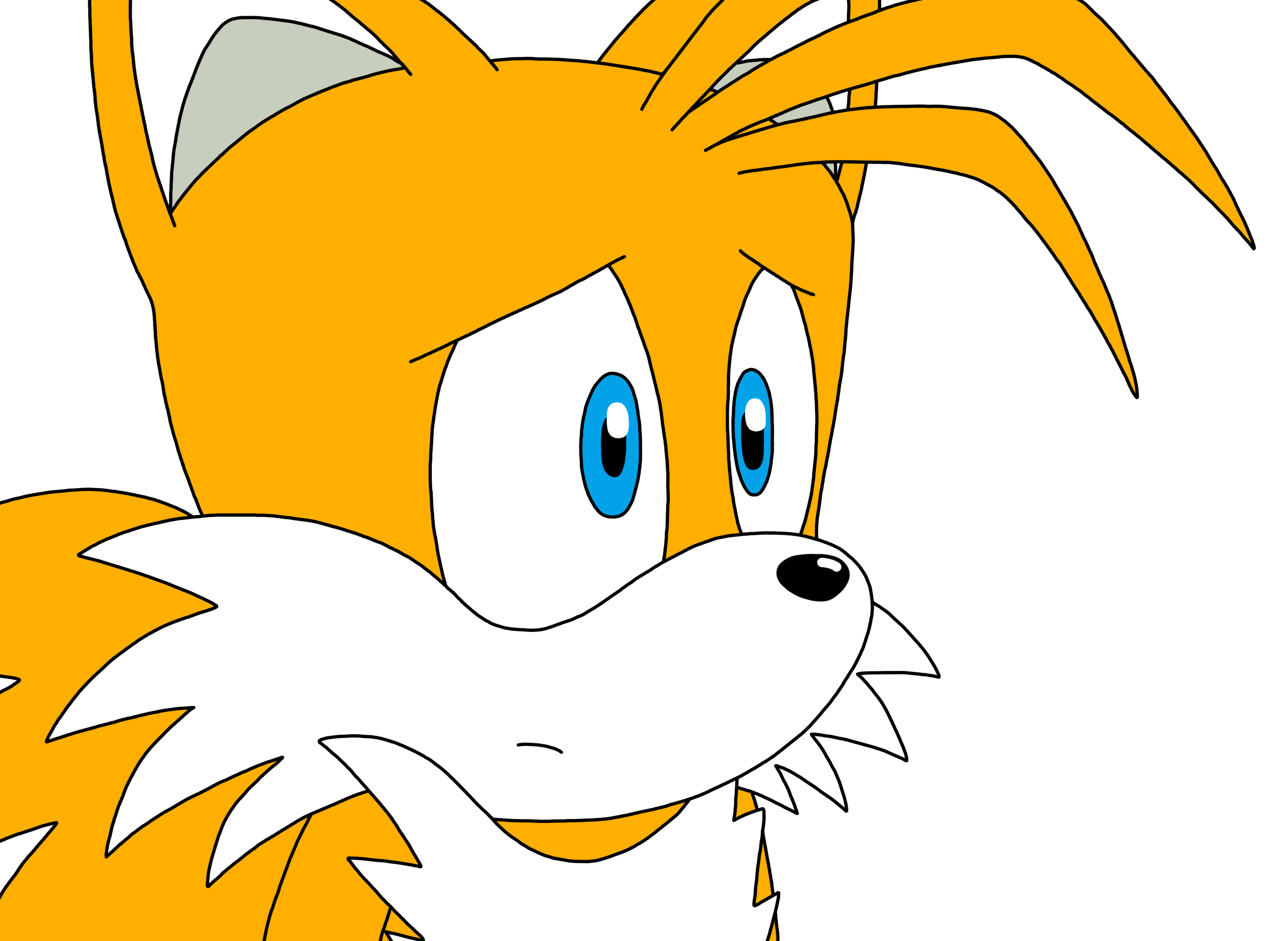 Tails Scared Tails Worried by JacobsT75 on DeviantArt
