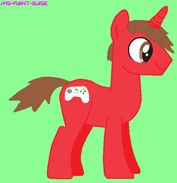 My bro ponified!