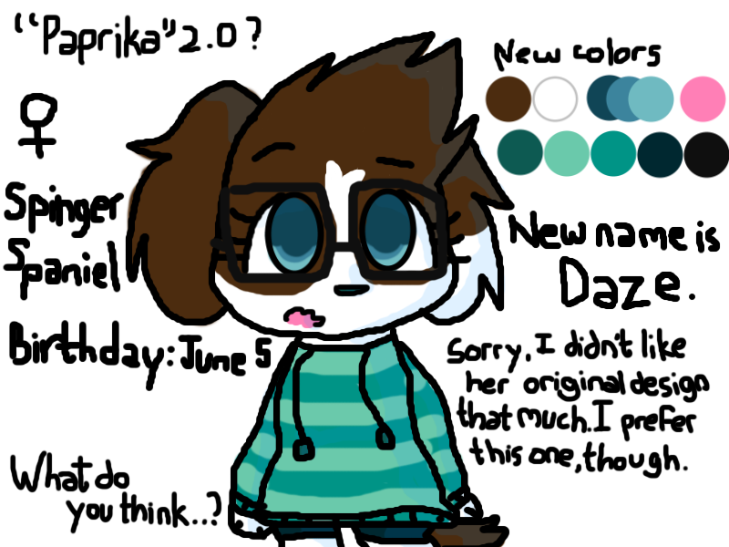 Daze concept (new Paprika)