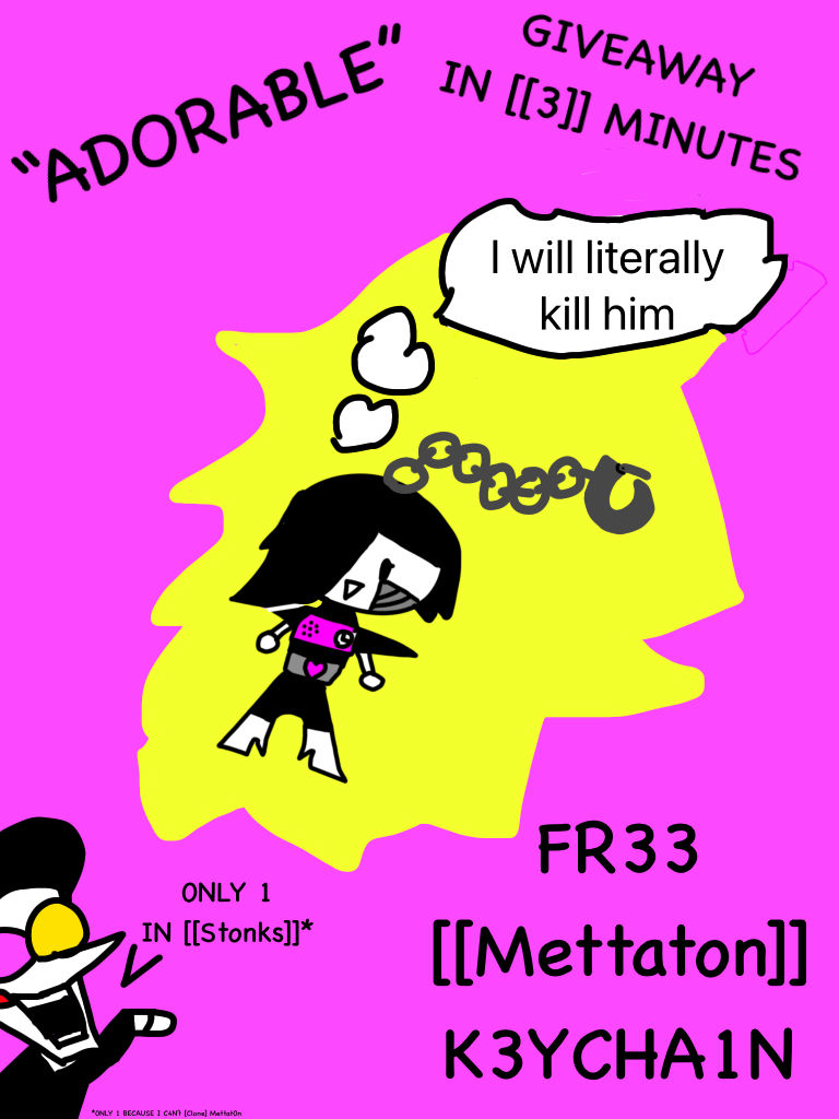 Mettaton Keychain by professorpickl on DeviantArt