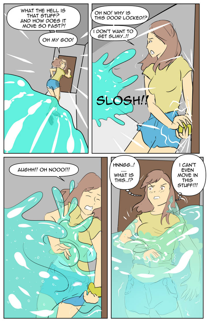 Caught by the Slime Blob