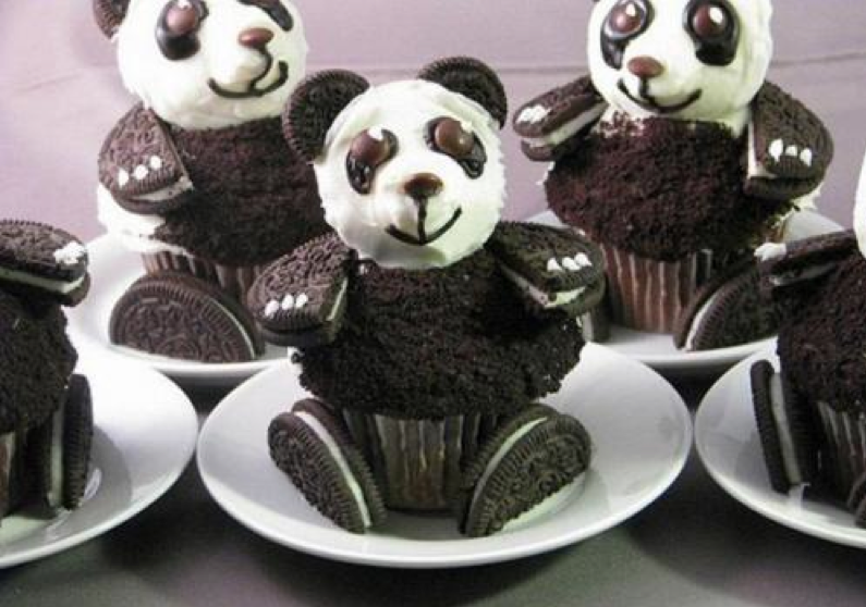 Panda Cupcakes