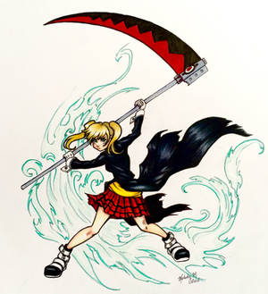 Maka Albarn : Soul Eater fan art by TheOneAndOnlyQueen