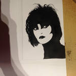 Siouxie Stencil (photo) by Sass-Haunted