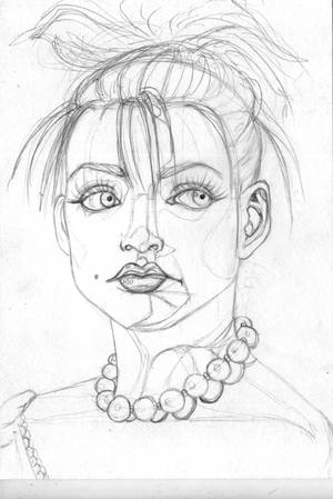 Nina Hagen Sketch (unburied 2019)