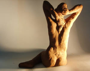 Nude Woman Sculpture