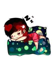 Sleeping chibi