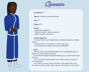 Quenzin Character Profile