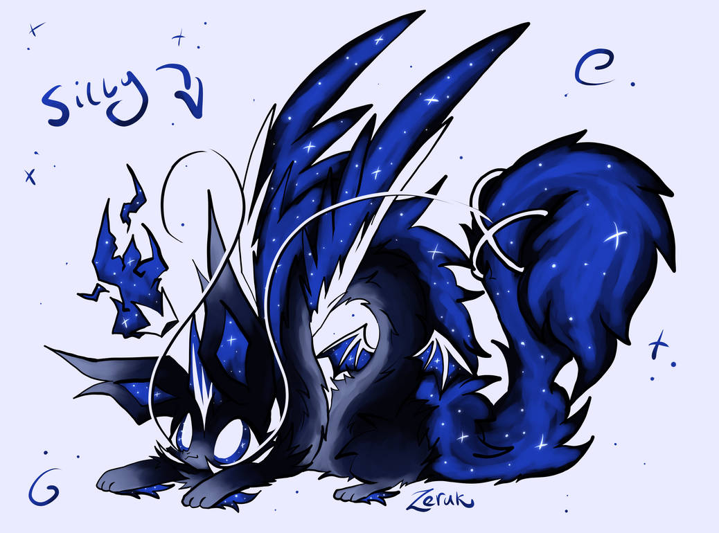 galaxy dwagon noodle :3 by Zerukyy on DeviantArt