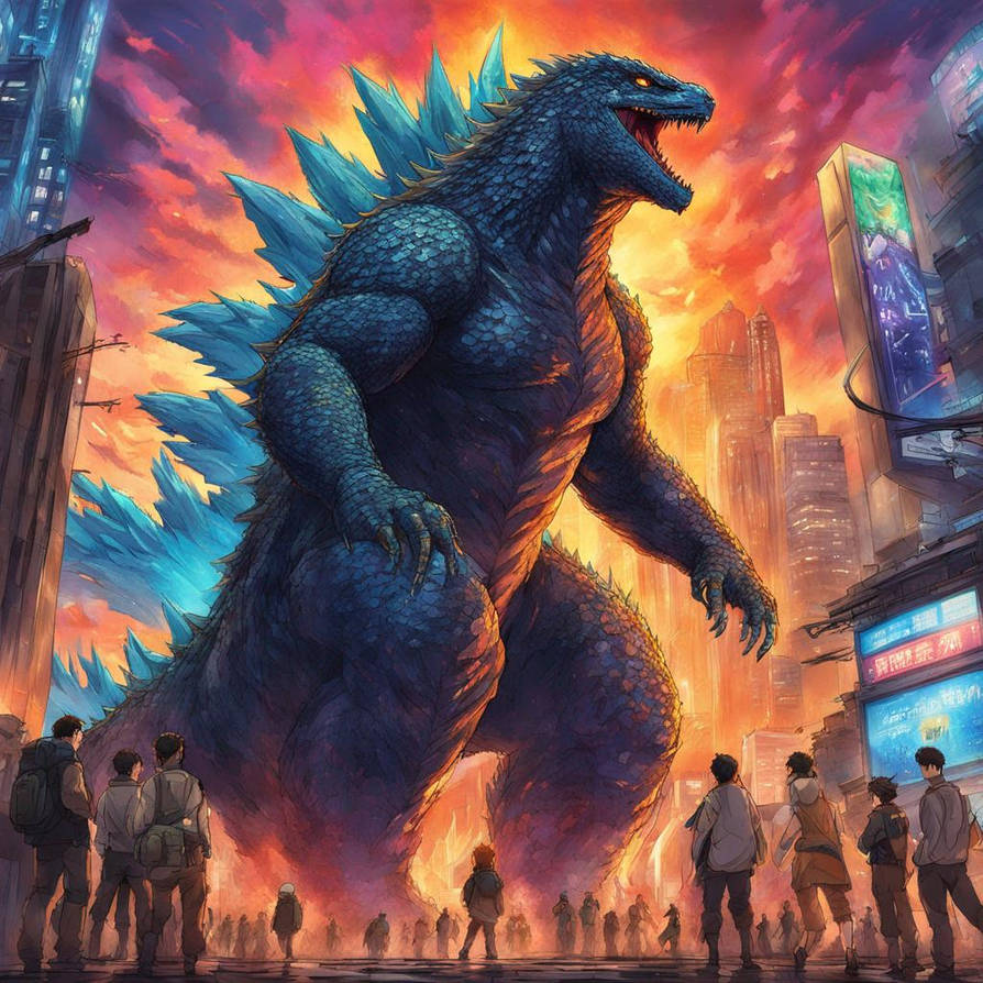 Godzilla in AI return by FWGodzilla2004 on DeviantArt