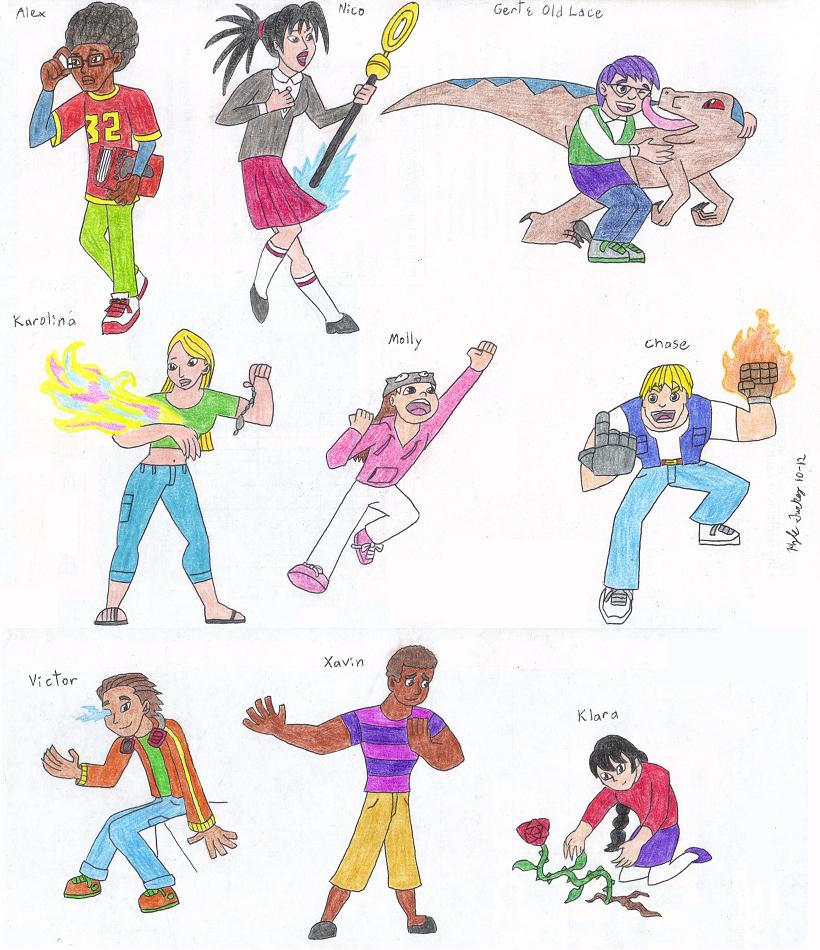 Runaways: the Animated series- main characters by kyrtuck on DeviantArt