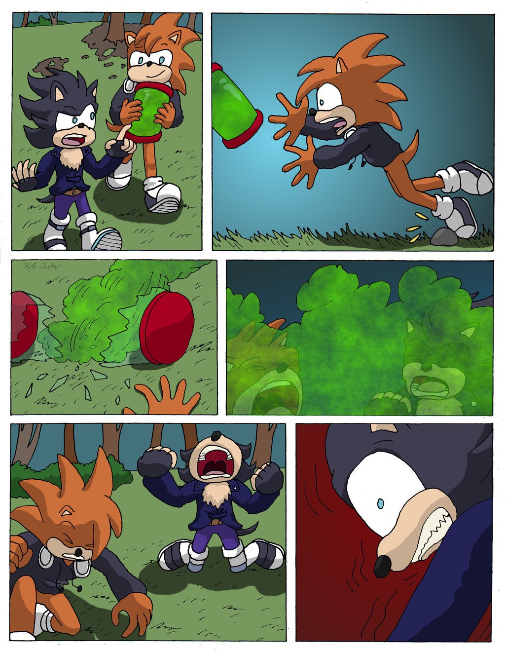 Werehog Transformation 1 By Kyrtuck On DeviantArt werehog-transformation-1-by-kyrtuck-on-deviantart