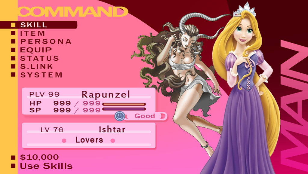 Rapunzel S Persona Status With Ishtar By Santosphillipcarlo On Deviantart Rapunzel S Persona Status With Ishtar By Santosphillipcarlo On Deviantart