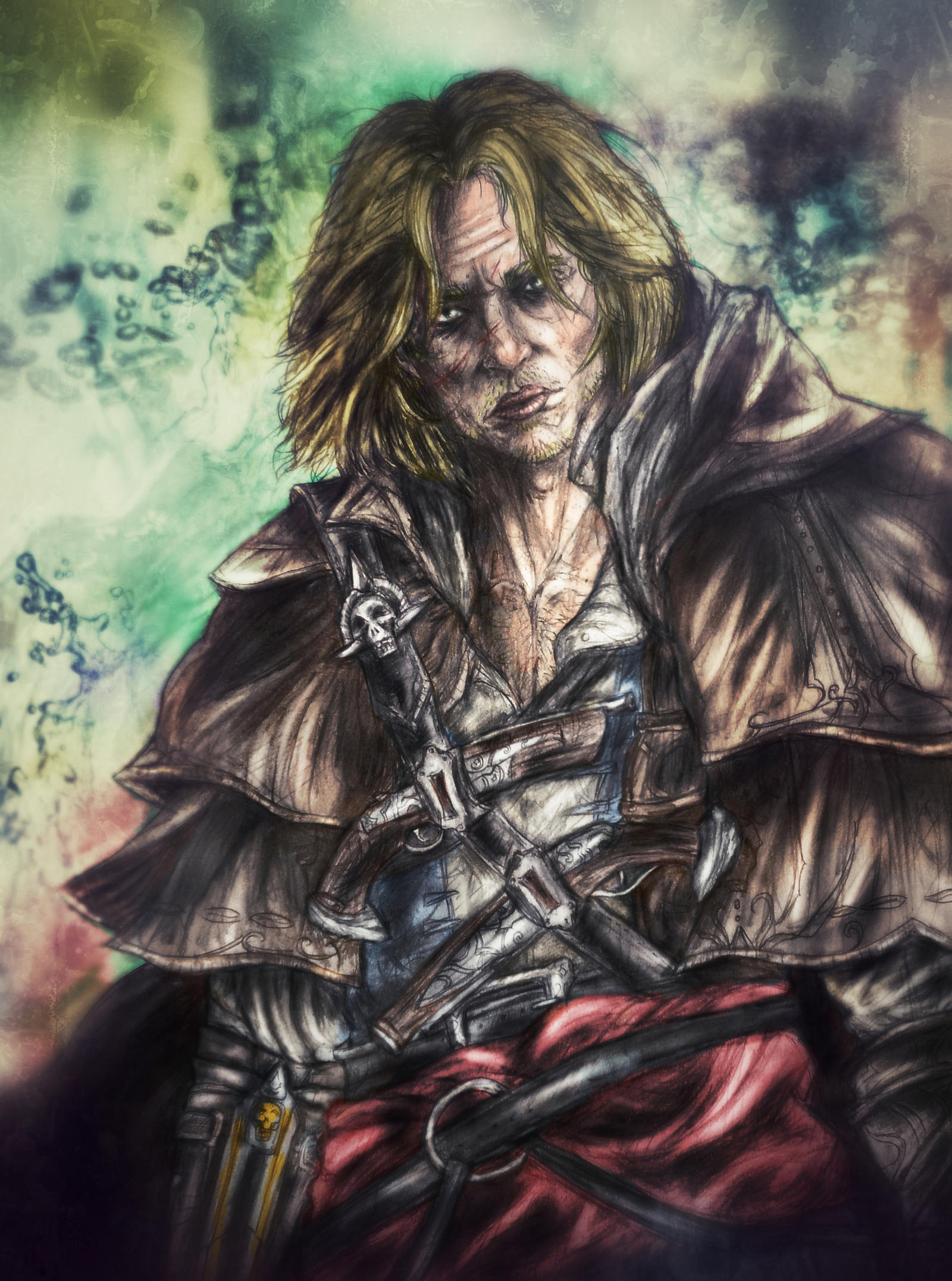 Lost Fortune Edward Kenway Fanart By Clay Zius399 On Deviantart