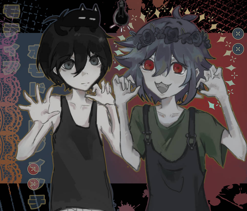 Omori and basil by motashhi on DeviantArt