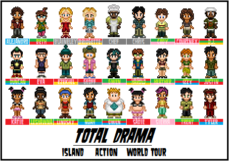 Total Drama Pahkitew Island Cast by MustacheSkulls on DeviantArt