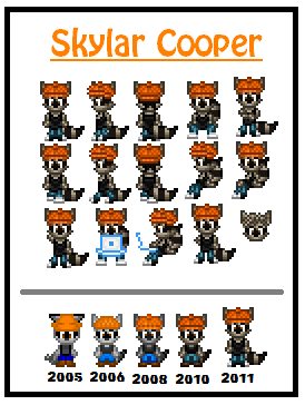 Skylar Sprite Sheet 2011 by SWSU-Master on DeviantArt