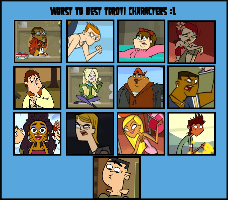 Total Drama Cast Up To Date by SWSU-Master on DeviantArt