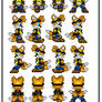 Older Tails Sprite Sheet