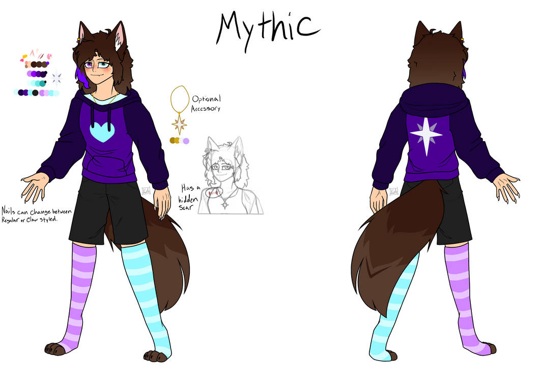 Mythic 70 Mythic Ref Sheet 2023 by KaylanArtz on DeviantArt