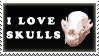 Skulls Stamp