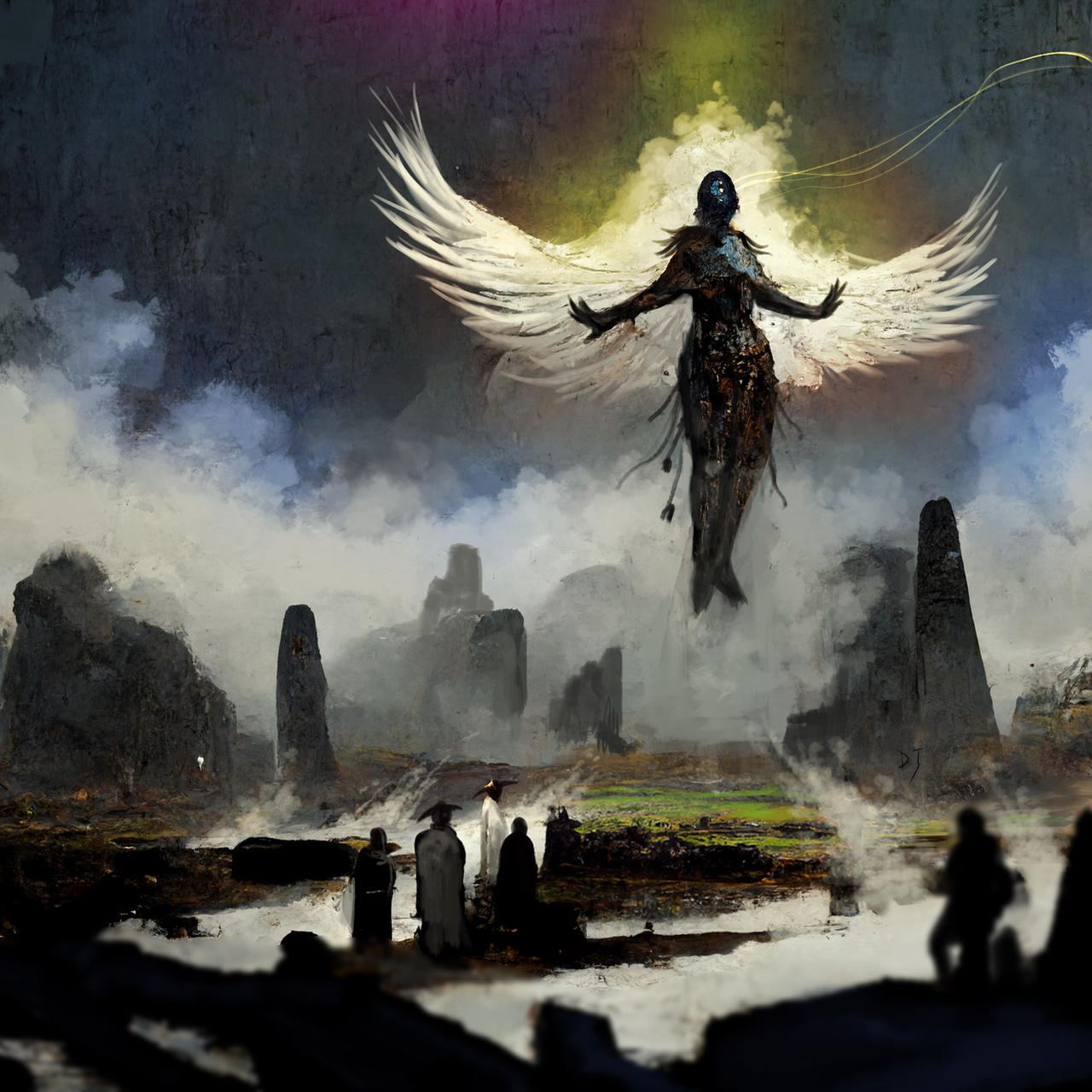Angelic Observer Angelic Visitation by DreadJim on DeviantArt