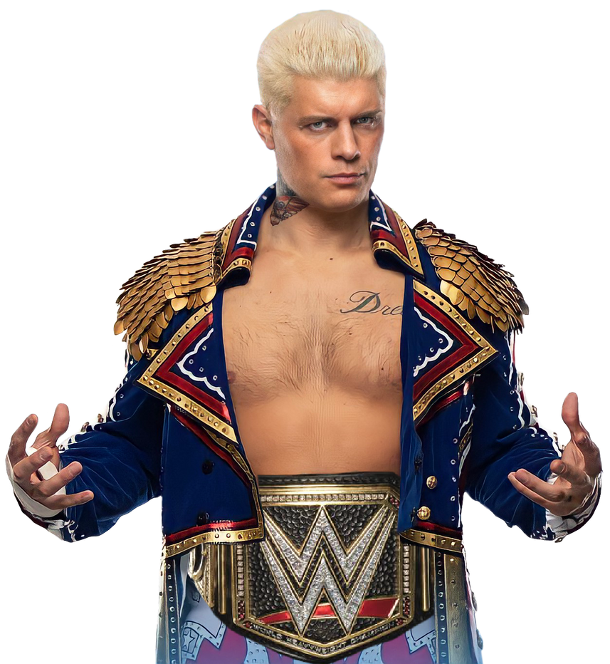 Cody Rhodes WWE Render PNG by wwewomendaily on DeviantArt