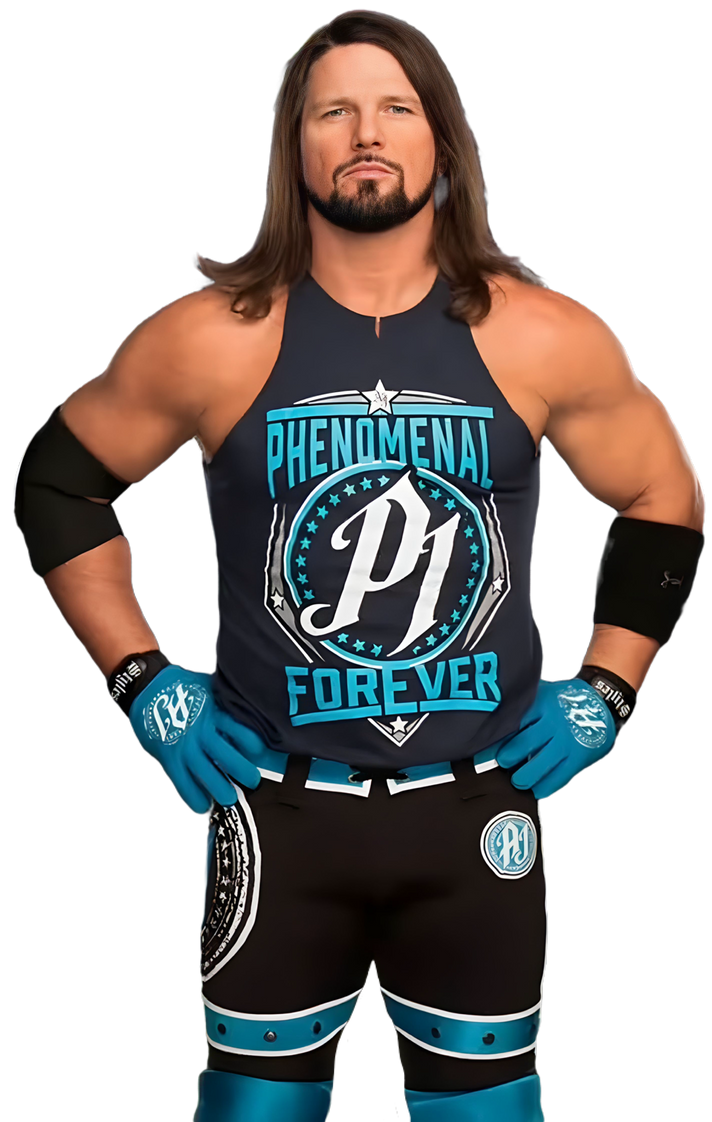 AJ Styles WWE Render PNG by wwewomendaily on DeviantArt