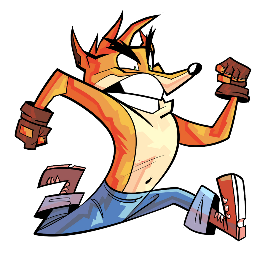 Crash The Blue Rabbit BunnyDoodles: Crash Bandicoot by Bunny-Loop on DeviantArt