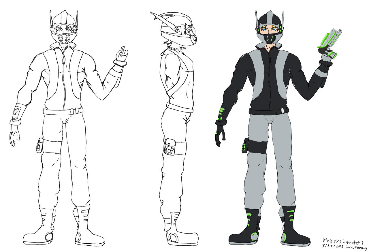Cloud-9 Concept Art Character (Male)