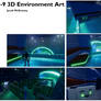 Cloud-9 3D Environment Art