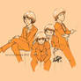 Beatles in Orange