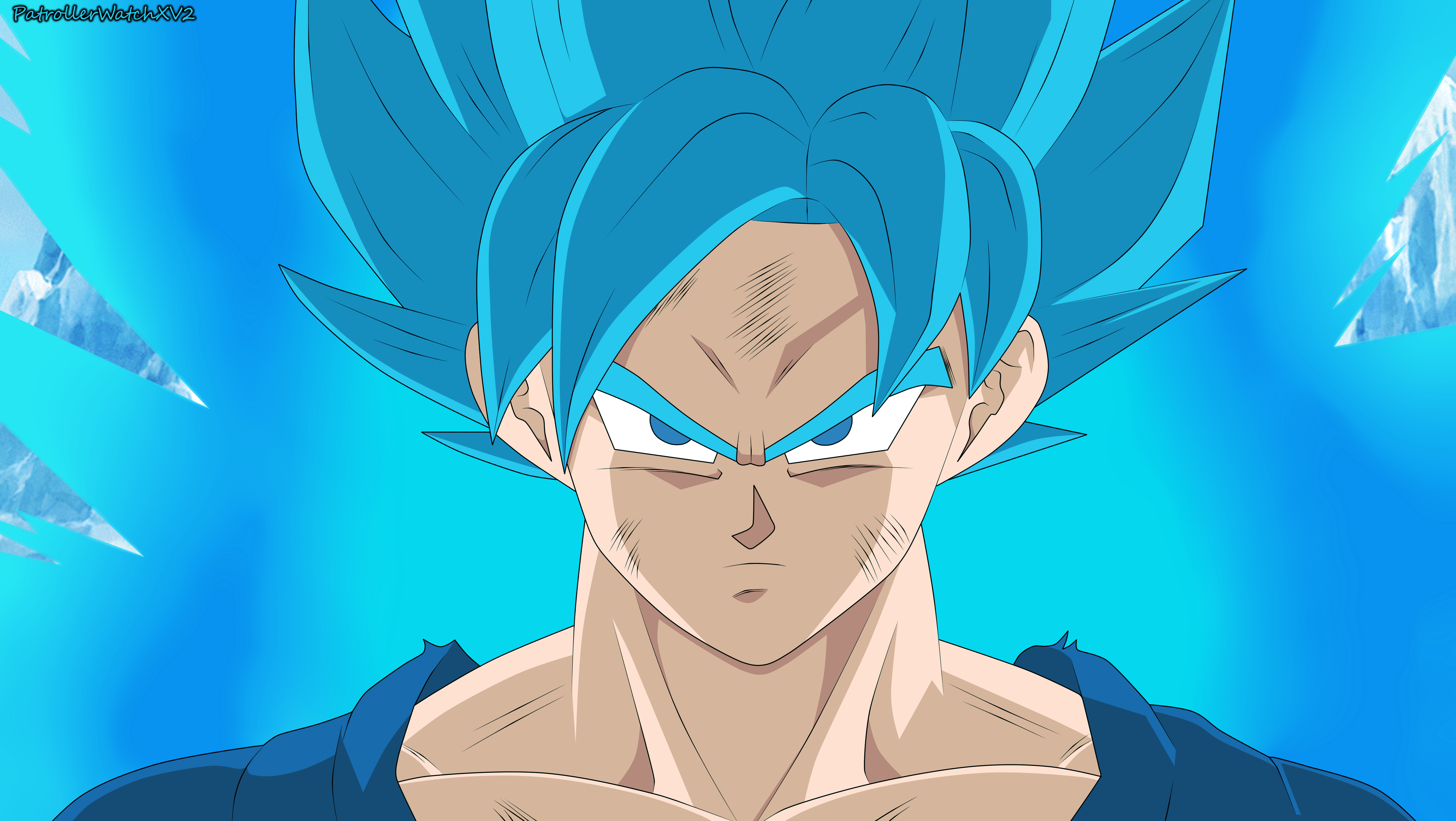 Goku DBS #2 by SaoDVD on DeviantArt  Dragon ball art goku, Dragon ball z,  Goku