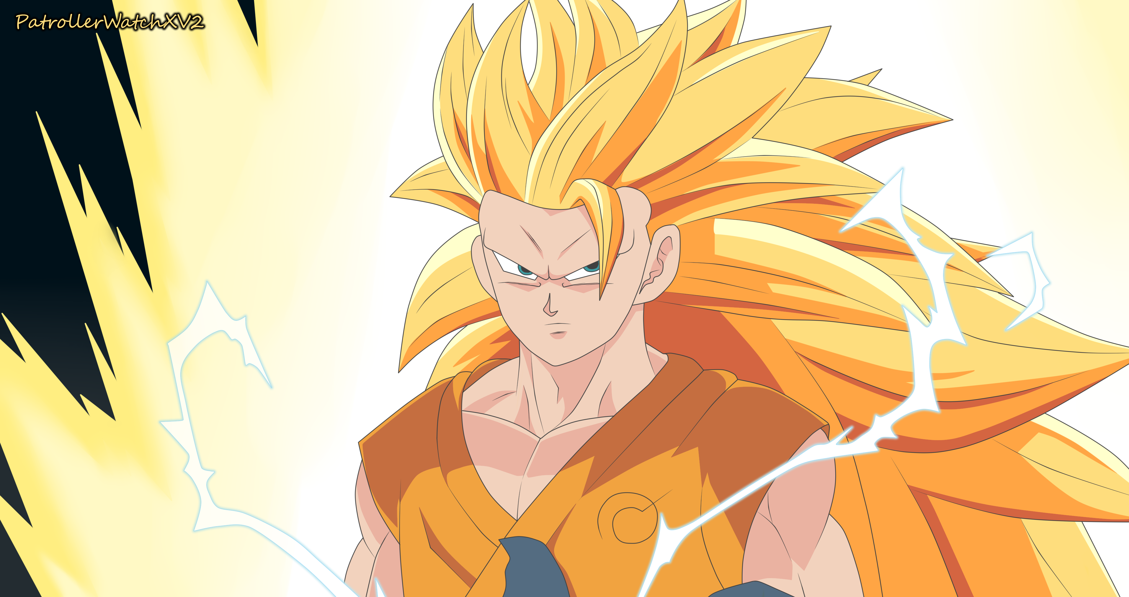 Son Goku: Super Saiyajin 3 by CELL-MAN on DeviantArt