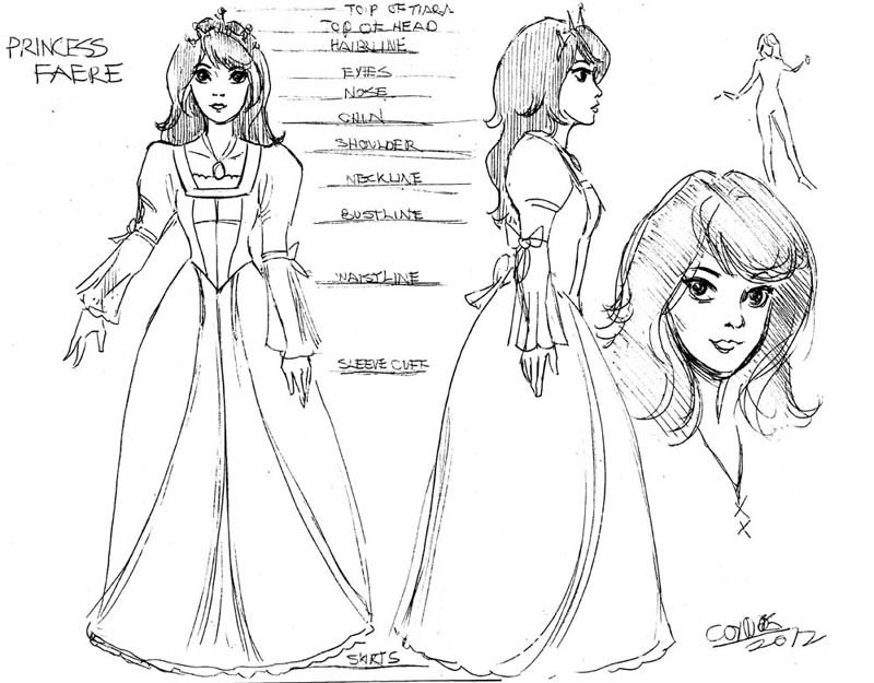 Princess Faere - Character Sheet