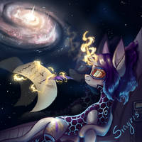 Pony in space by Siayris