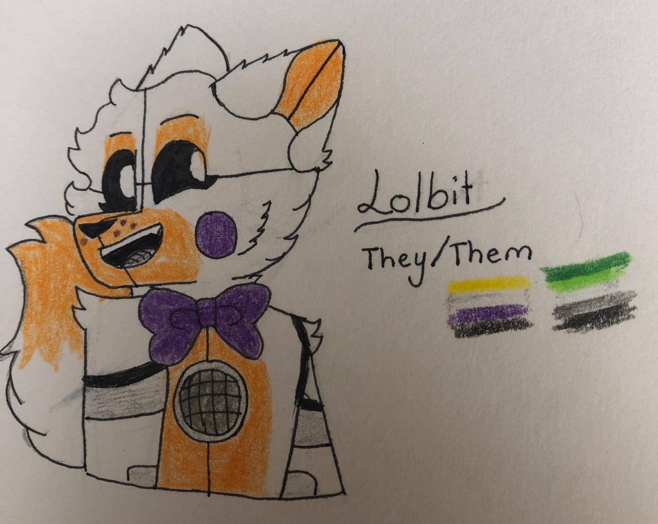Lolbit First Design lolbit! by SnowFlakeSuperTiger on DeviantArt