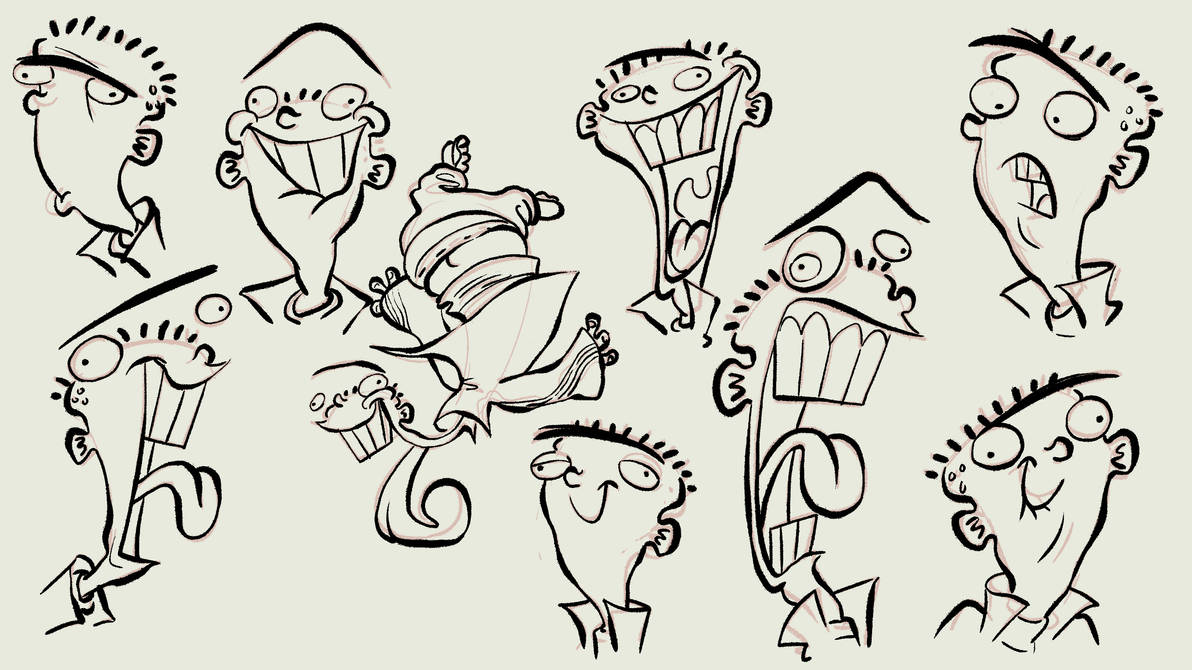 Ed, Edd n' Eddy: Lumpy Expressions by VladimirJazz on DeviantArt