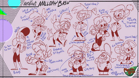 Mallory Bash: Variations Sheet