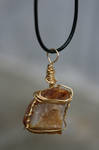Agate with Citrine by LilithsSmile