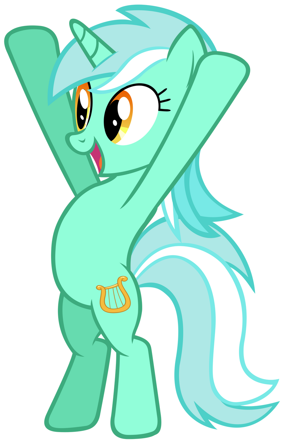 Lyra - Cheering by Kired25