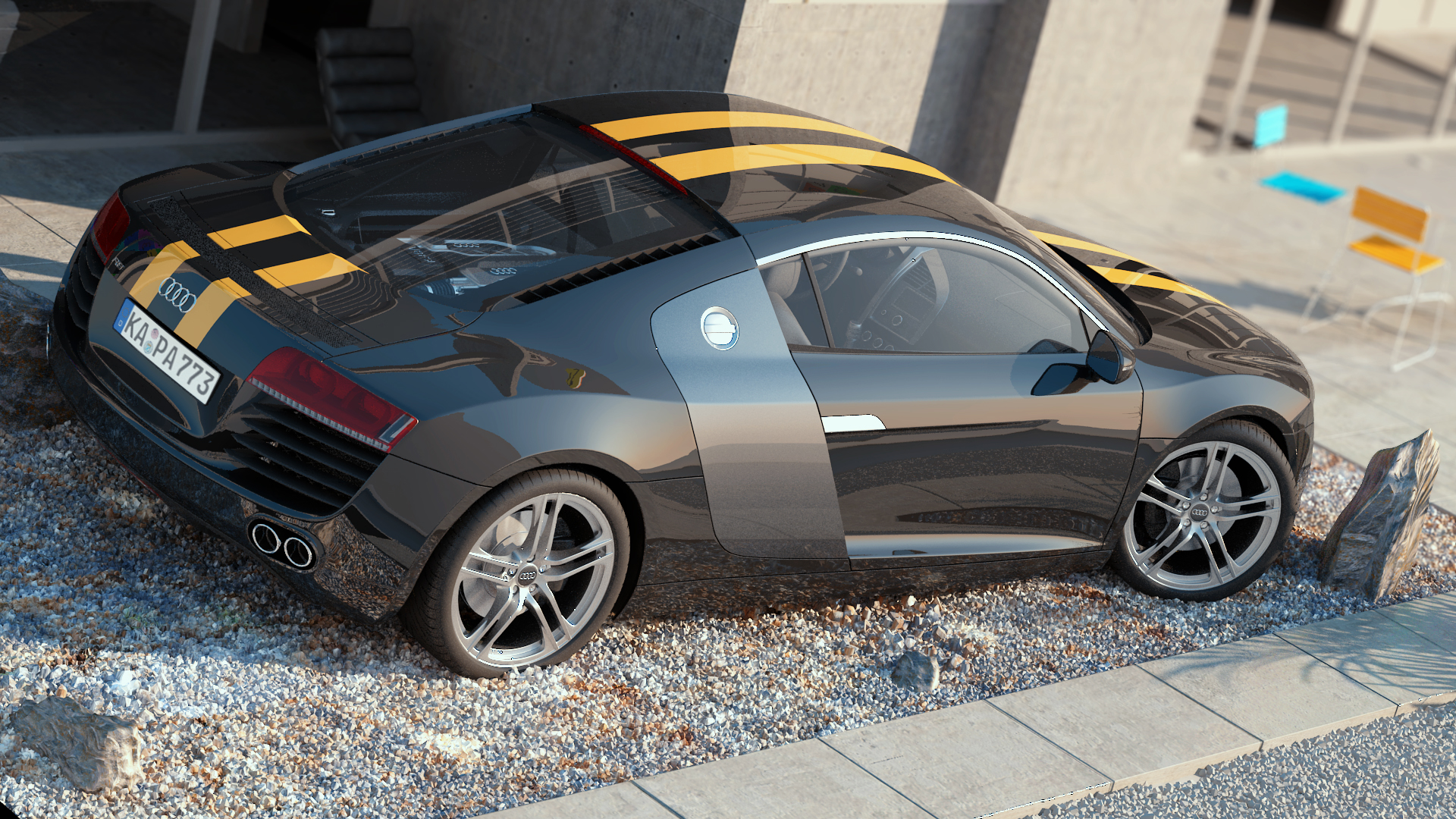 Audi R8 House